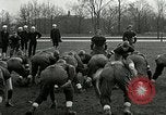 Image of US Navy football players North Chicago Illinois USA, 1916, second 46 stock footage video 65675077366