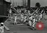 Image of US Navy sailors work during training North Chicago Illinois USA, 1917, second 25 stock footage video 65675077369