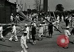 Image of US Navy sailors work during training North Chicago Illinois USA, 1917, second 32 stock footage video 65675077369