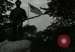 Image of Hodgenville statue of Abraham Lincoln Hodgenville Kentucky USA, 1916, second 1 stock footage video 65675077371