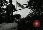 Image of Hodgenville statue of Abraham Lincoln Hodgenville Kentucky USA, 1916, second 4 stock footage video 65675077371