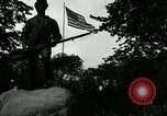 Image of Hodgenville statue of Abraham Lincoln Hodgenville Kentucky USA, 1916, second 5 stock footage video 65675077371