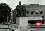 Image of Hodgenville statue of Abraham Lincoln Hodgenville Kentucky USA, 1916, second 12 stock footage video 65675077371
