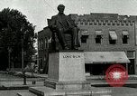 Image of Hodgenville statue of Abraham Lincoln Hodgenville Kentucky USA, 1916, second 13 stock footage video 65675077371