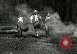 Image of Revolutionary reenactor drummers and fife player United States USA, 1916, second 13 stock footage video 65675077372