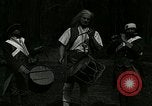 Image of Revolutionary reenactor drummers and fife player United States USA, 1916, second 24 stock footage video 65675077372