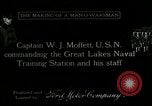 Standbild Marine Kapitän W A Moffett Great Lakes Illinois USA, 1917, aus Sekunde 1 historischem Filmmaterial Videoclip 65675077377