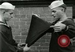 Standbild amerikanische Matrosen Great Lakes Illinois USA, 1917, aus Sekunde 5 historischem Filmmaterial Videoclip 65675077381