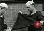 Standbild amerikanische Matrosen Great Lakes Illinois USA, 1917, aus Sekunde 6 historischem Filmmaterial Videoclip 65675077381