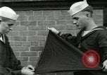 Standbild amerikanische Matrosen Great Lakes Illinois USA, 1917, aus Sekunde 7 historischem Filmmaterial Videoclip 65675077381