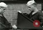 Standbild amerikanische Matrosen Great Lakes Illinois USA, 1917, aus Sekunde 8 historischem Filmmaterial Videoclip 65675077381