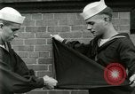 Standbild amerikanische Matrosen Great Lakes Illinois USA, 1917, aus Sekunde 9 historischem Filmmaterial Videoclip 65675077381