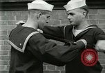 Standbild amerikanische Matrosen Great Lakes Illinois USA, 1917, aus Sekunde 17 historischem Filmmaterial Videoclip 65675077381