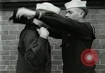 Standbild amerikanische Matrosen Great Lakes Illinois USA, 1917, aus Sekunde 19 historischem Filmmaterial Videoclip 65675077381