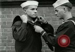 Standbild amerikanische Matrosen Great Lakes Illinois USA, 1917, aus Sekunde 22 historischem Filmmaterial Videoclip 65675077381