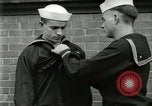 Standbild amerikanische Matrosen Great Lakes Illinois USA, 1917, aus Sekunde 28 historischem Filmmaterial Videoclip 65675077381