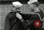 Standbild amerikanische Matrosen Great Lakes Illinois USA, 1917, aus Sekunde 31 historischem Filmmaterial Videoclip 65675077381