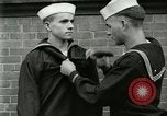 Standbild amerikanische Matrosen Great Lakes Illinois USA, 1917, aus Sekunde 33 historischem Filmmaterial Videoclip 65675077381