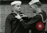 Standbild amerikanische Matrosen Great Lakes Illinois USA, 1917, aus Sekunde 34 historischem Filmmaterial Videoclip 65675077381