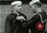 Standbild amerikanische Matrosen Great Lakes Illinois USA, 1917, aus Sekunde 35 historischem Filmmaterial Videoclip 65675077381