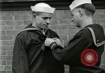 Standbild amerikanische Matrosen Great Lakes Illinois USA, 1917, aus Sekunde 39 historischem Filmmaterial Videoclip 65675077381