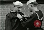 Standbild amerikanische Matrosen Great Lakes Illinois USA, 1917, aus Sekunde 45 historischem Filmmaterial Videoclip 65675077381