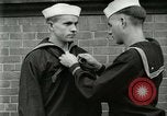 Standbild amerikanische Matrosen Great Lakes Illinois USA, 1917, aus Sekunde 46 historischem Filmmaterial Videoclip 65675077381