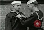 Standbild amerikanische Matrosen Great Lakes Illinois USA, 1917, aus Sekunde 47 historischem Filmmaterial Videoclip 65675077381