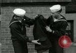 Standbild amerikanische Matrosen Great Lakes Illinois USA, 1917, aus Sekunde 53 historischem Filmmaterial Videoclip 65675077381