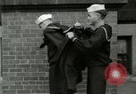 Standbild amerikanische Matrosen Great Lakes Illinois USA, 1917, aus Sekunde 55 historischem Filmmaterial Videoclip 65675077381