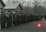 Image of World War I US Navy recruits in civilian clothing begin training  Great Lakes Illinois USA, 1917, second 3 stock footage video 65675077382