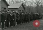 Image of World War I US Navy recruits in civilian clothing begin training  Great Lakes Illinois USA, 1917, second 5 stock footage video 65675077382