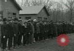 Image of World War I US Navy recruits in civilian clothing begin training  Great Lakes Illinois USA, 1917, second 7 stock footage video 65675077382