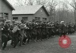Image of World War I US Navy recruits in civilian clothing begin training  Great Lakes Illinois USA, 1917, second 12 stock footage video 65675077382