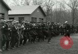 Image of World War I US Navy recruits in civilian clothing begin training  Great Lakes Illinois USA, 1917, second 17 stock footage video 65675077382
