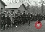 Image of World War I US Navy recruits in civilian clothing begin training  Great Lakes Illinois USA, 1917, second 19 stock footage video 65675077382