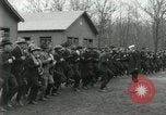 Image of World War I US Navy recruits in civilian clothing begin training  Great Lakes Illinois USA, 1917, second 20 stock footage video 65675077382