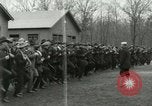 Image of World War I US Navy recruits in civilian clothing begin training  Great Lakes Illinois USA, 1917, second 27 stock footage video 65675077382