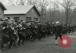 Image of World War I US Navy recruits in civilian clothing begin training  Great Lakes Illinois USA, 1917, second 28 stock footage video 65675077382