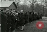 Image of World War I US Navy recruits in civilian clothing begin training  Great Lakes Illinois USA, 1917, second 43 stock footage video 65675077382