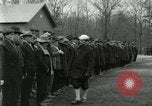Image of World War I US Navy recruits in civilian clothing begin training  Great Lakes Illinois USA, 1917, second 44 stock footage video 65675077382