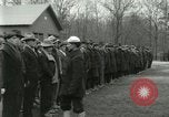 Image of World War I US Navy recruits in civilian clothing begin training  Great Lakes Illinois USA, 1917, second 47 stock footage video 65675077382