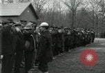 Image of World War I US Navy recruits in civilian clothing begin training  Great Lakes Illinois USA, 1917, second 50 stock footage video 65675077382