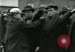 Image of World War I US Navy recruits in civilian clothing begin training  Great Lakes Illinois USA, 1917, second 55 stock footage video 65675077382