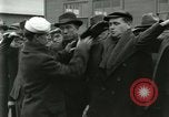 Image of World War I US Navy recruits in civilian clothing begin training  Great Lakes Illinois USA, 1917, second 57 stock footage video 65675077382
