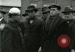 Image of World War I US Navy recruits in civilian clothing begin training  Great Lakes Illinois USA, 1917, second 60 stock footage video 65675077382
