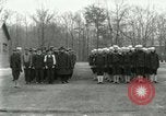 Image of World War I US Navy recruits in civilian clothing begin training  Great Lakes Illinois USA, 1917, second 62 stock footage video 65675077382