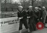 Image of Food and mess operation at Naval Station Great Lakes World War I Great Lakes Illinois USA, 1917, second 18 stock footage video 65675077385