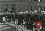 Image of Food and mess operation at Naval Station Great Lakes World War I Great Lakes Illinois USA, 1917, second 33 stock footage video 65675077385
