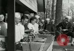 Image of Food and mess operation at Naval Station Great Lakes World War I Great Lakes Illinois USA, 1917, second 53 stock footage video 65675077385